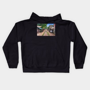 Cambodian Railways Kids Hoodie